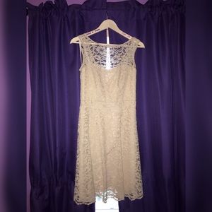 Champagne Bridesmaid Dress